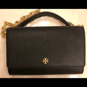 Tory Burch chain wallet